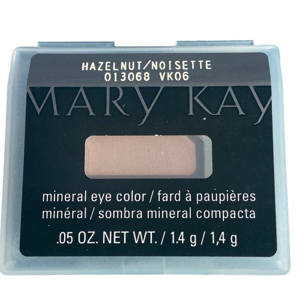 Mary Kay Mineral Eye Color Eyeshadow Hazelnut .05‎ oz Long Lasting NEW Brown